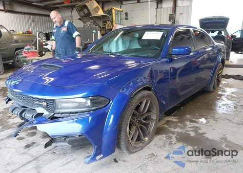 2021 Dodge Charger Scat Pack Widebody Rwd z USA, uszkodzony, nr VIN 2C3CDXGJ3MH645661